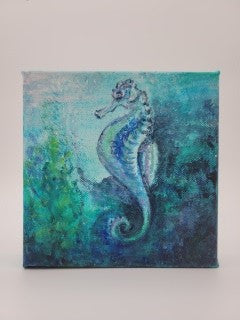 'Seahorse" - original by Debbie Wisniewski
