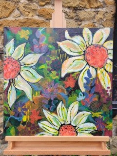 Original mixed media - 'Path to the Gate'