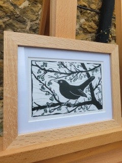Blackbird print