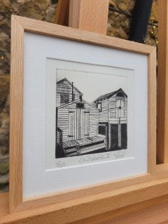 'Whitstable II' etching by Simon Held 5/25