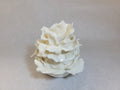 Candle Holder Cabbage - Tall - White
