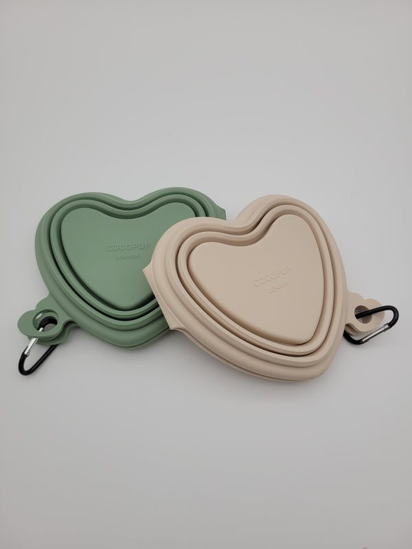 Collapsible water bowl for dogs