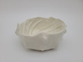 White porcelain bowl with organic design