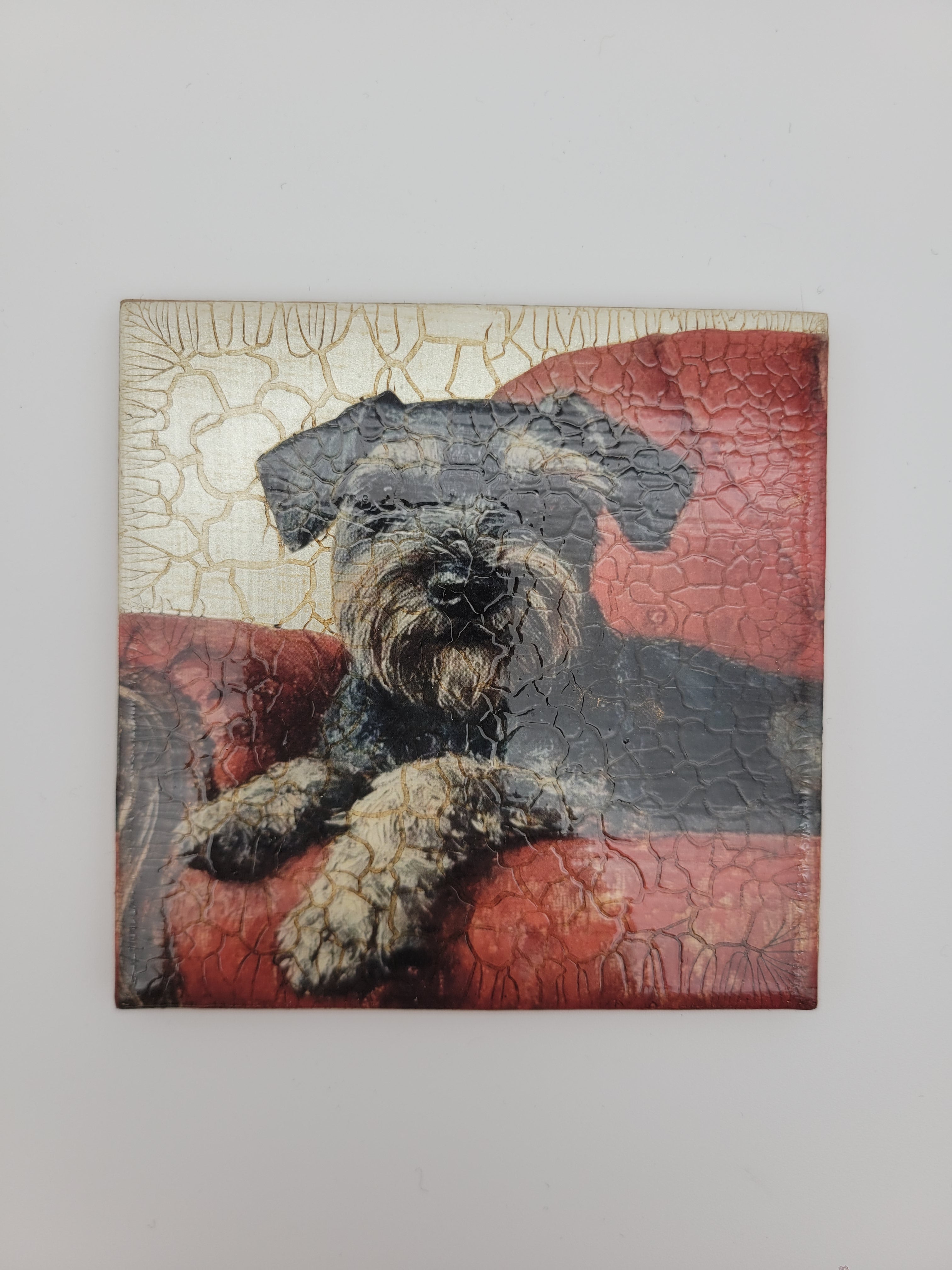 Decoupage tile - various designs