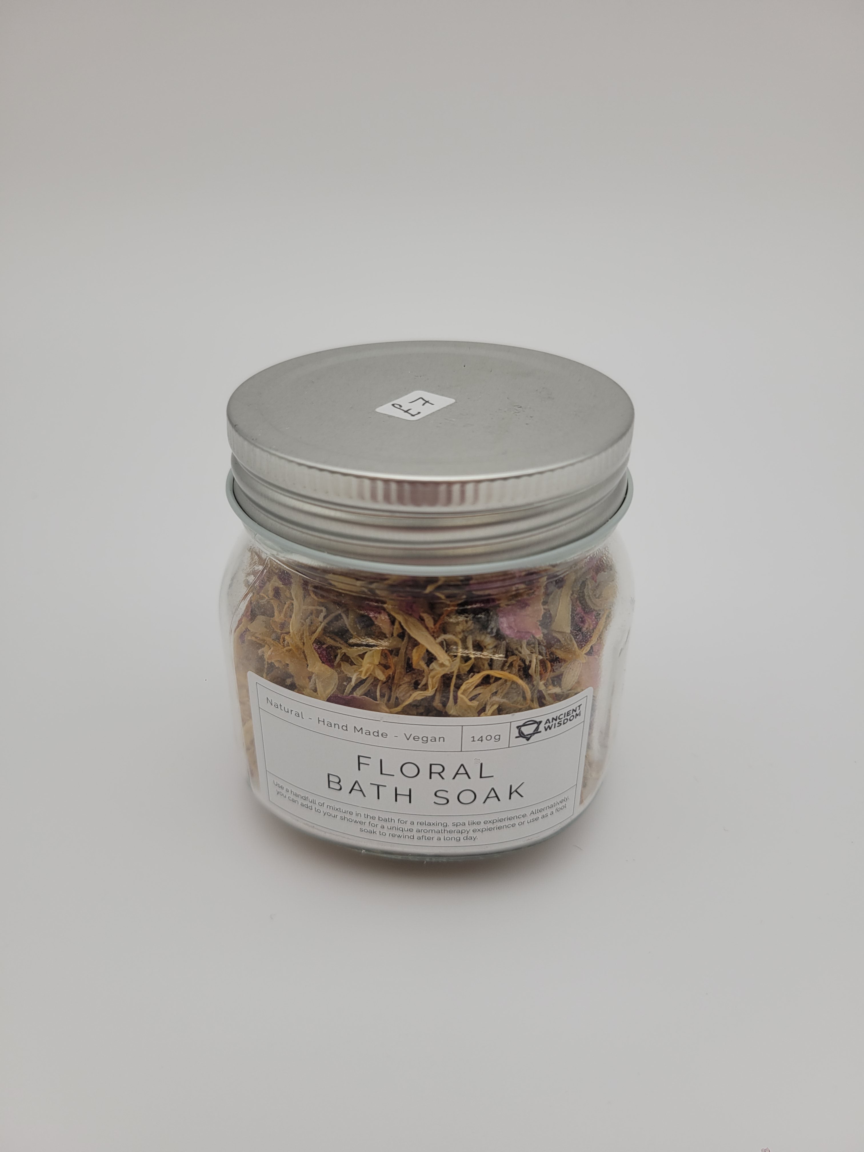 Floral bath soak