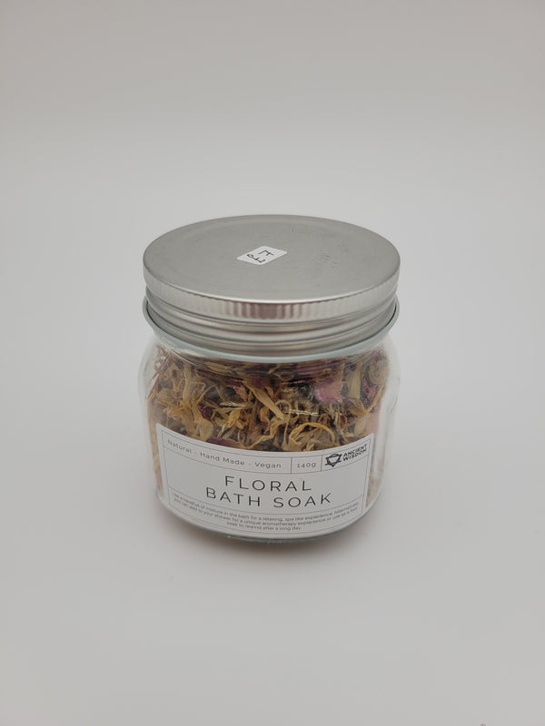 Floral bath soak