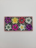 Scented tea lights - flowers