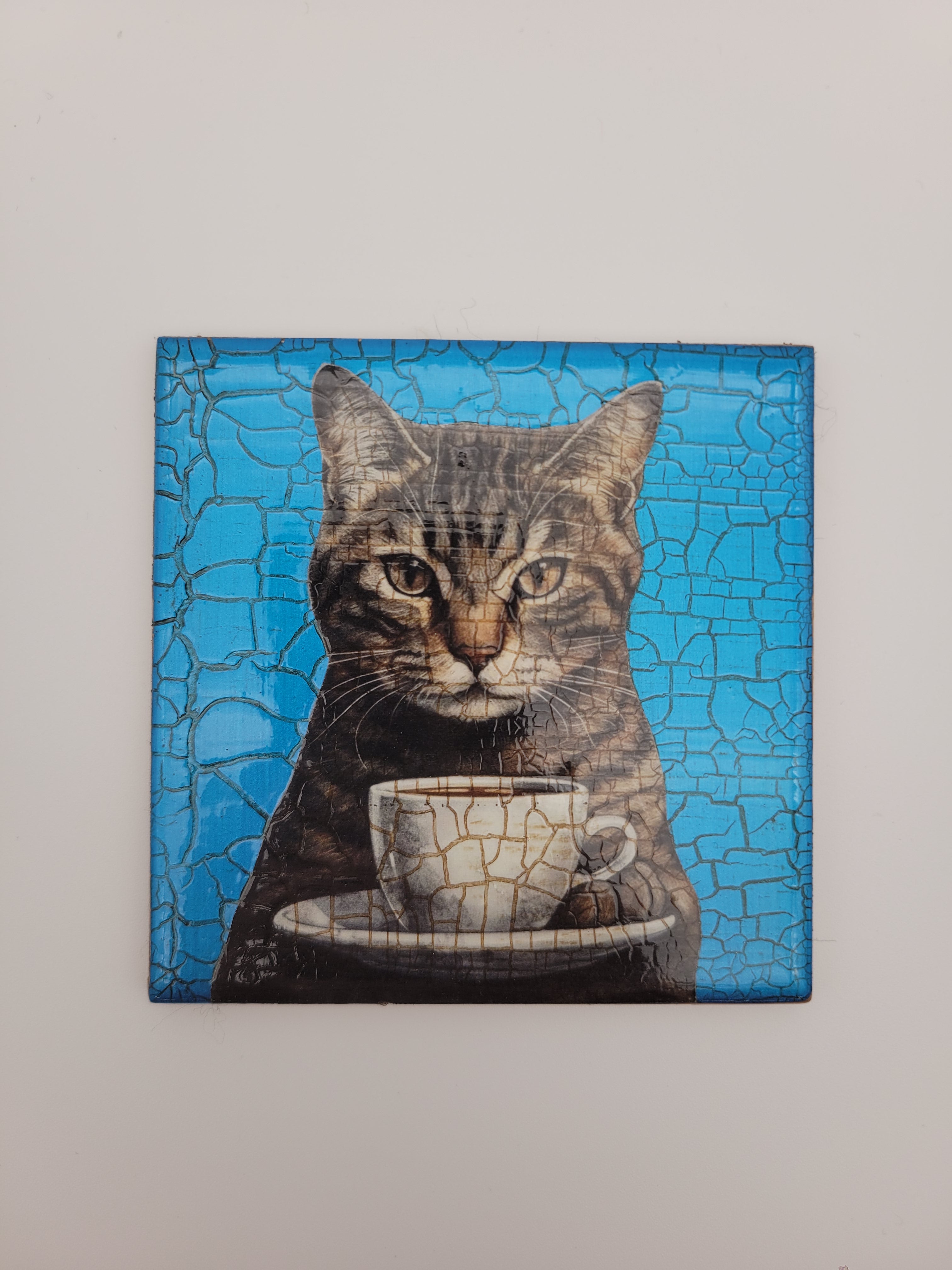 Decoupage tile - various designs