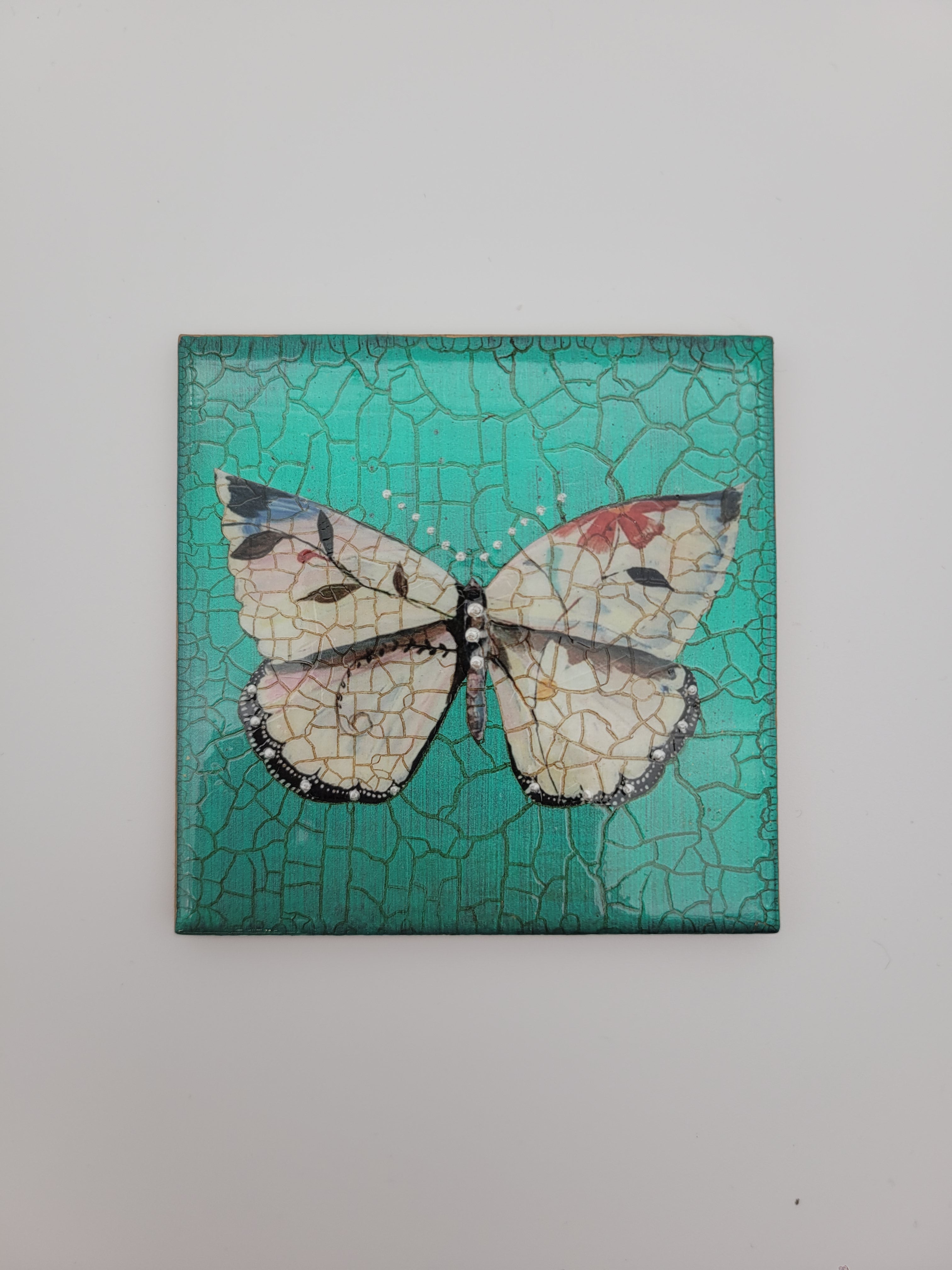Decoupage tile - various designs