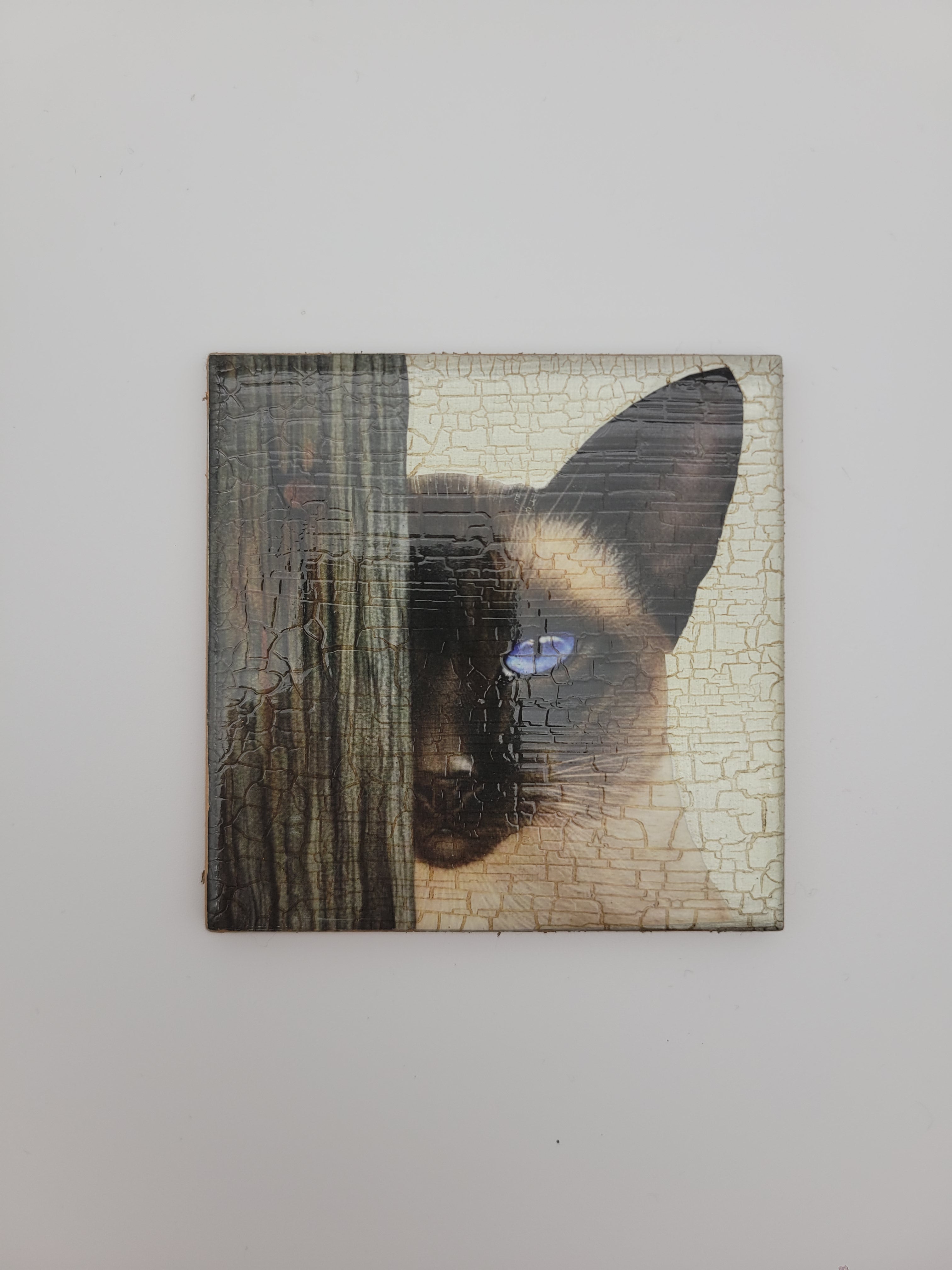 Decoupage tile - various designs