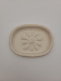 Soap dish - with flower design
