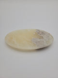 Soap dish, large - neutral and grey marble decor