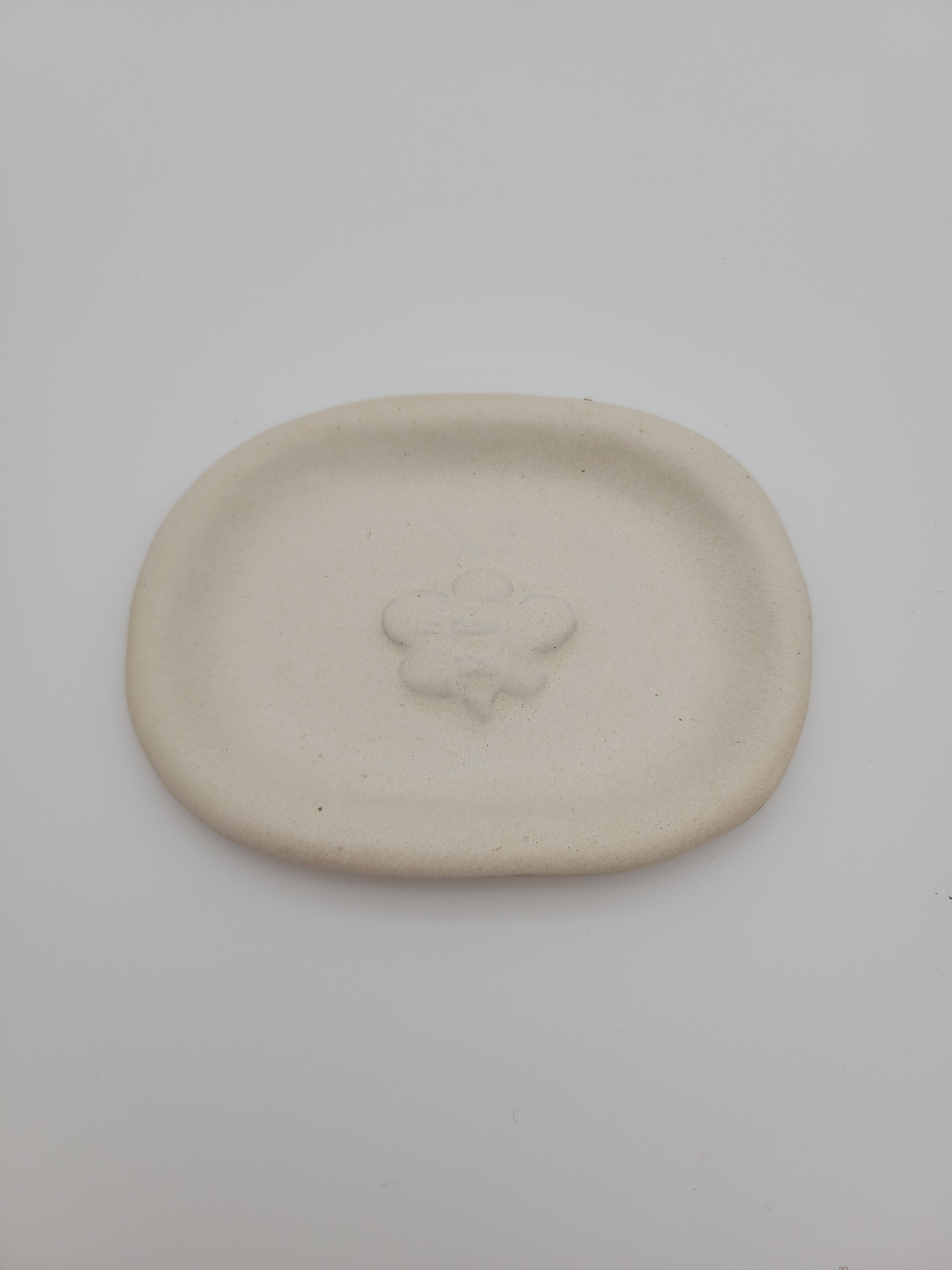 Soap dish with bee design