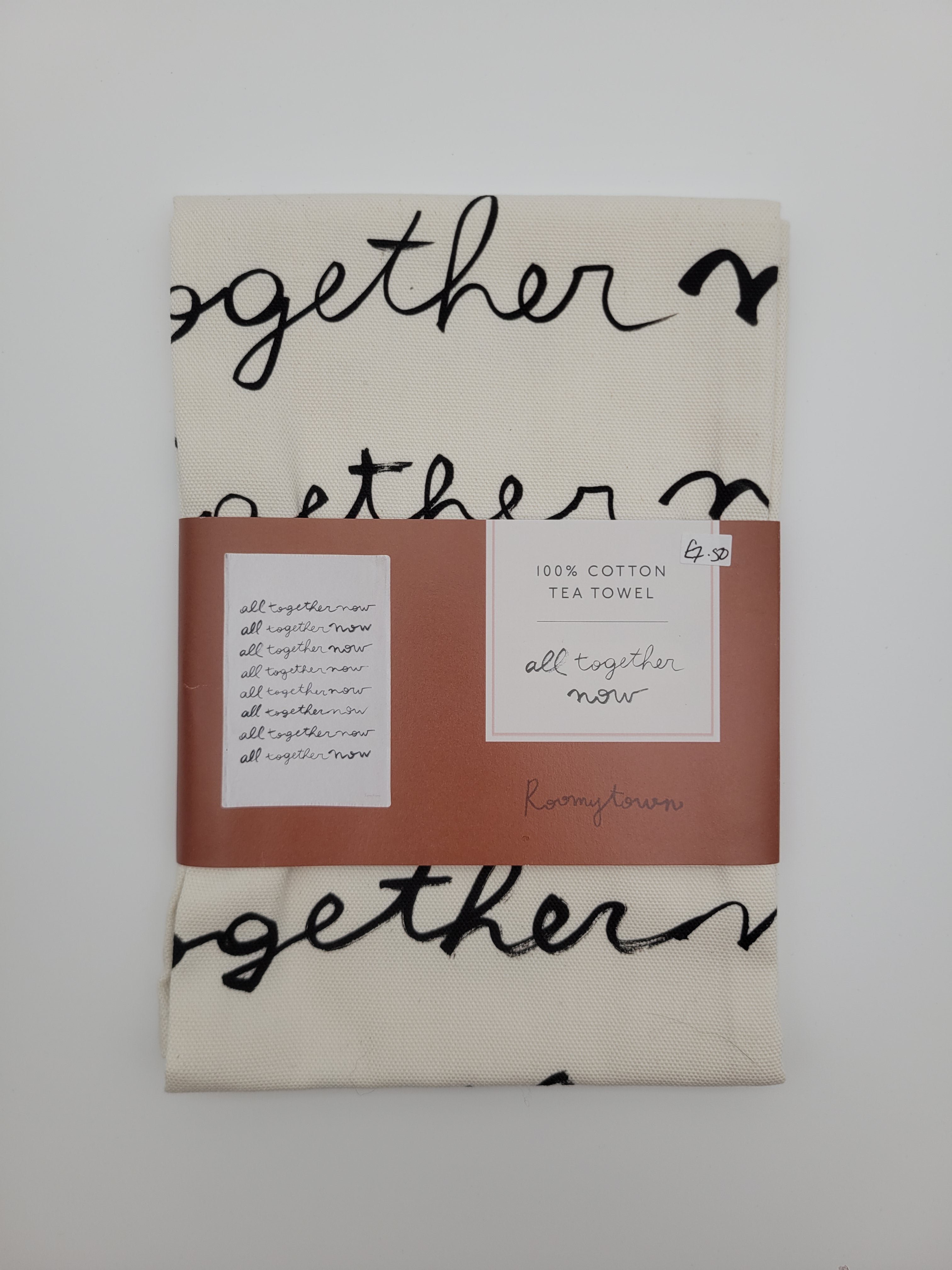Tea towel - 'All Together Now'