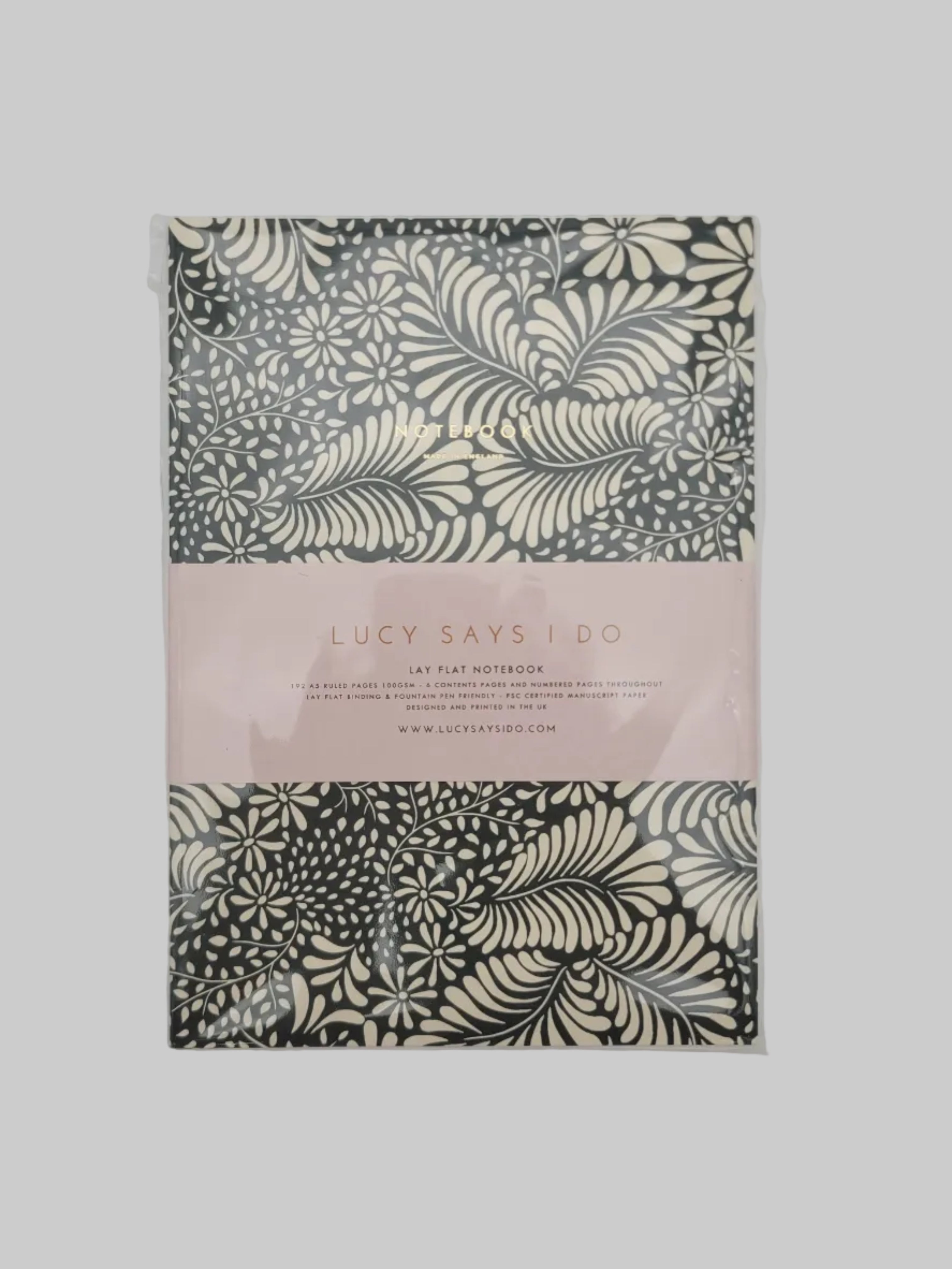 Lay flat notebook