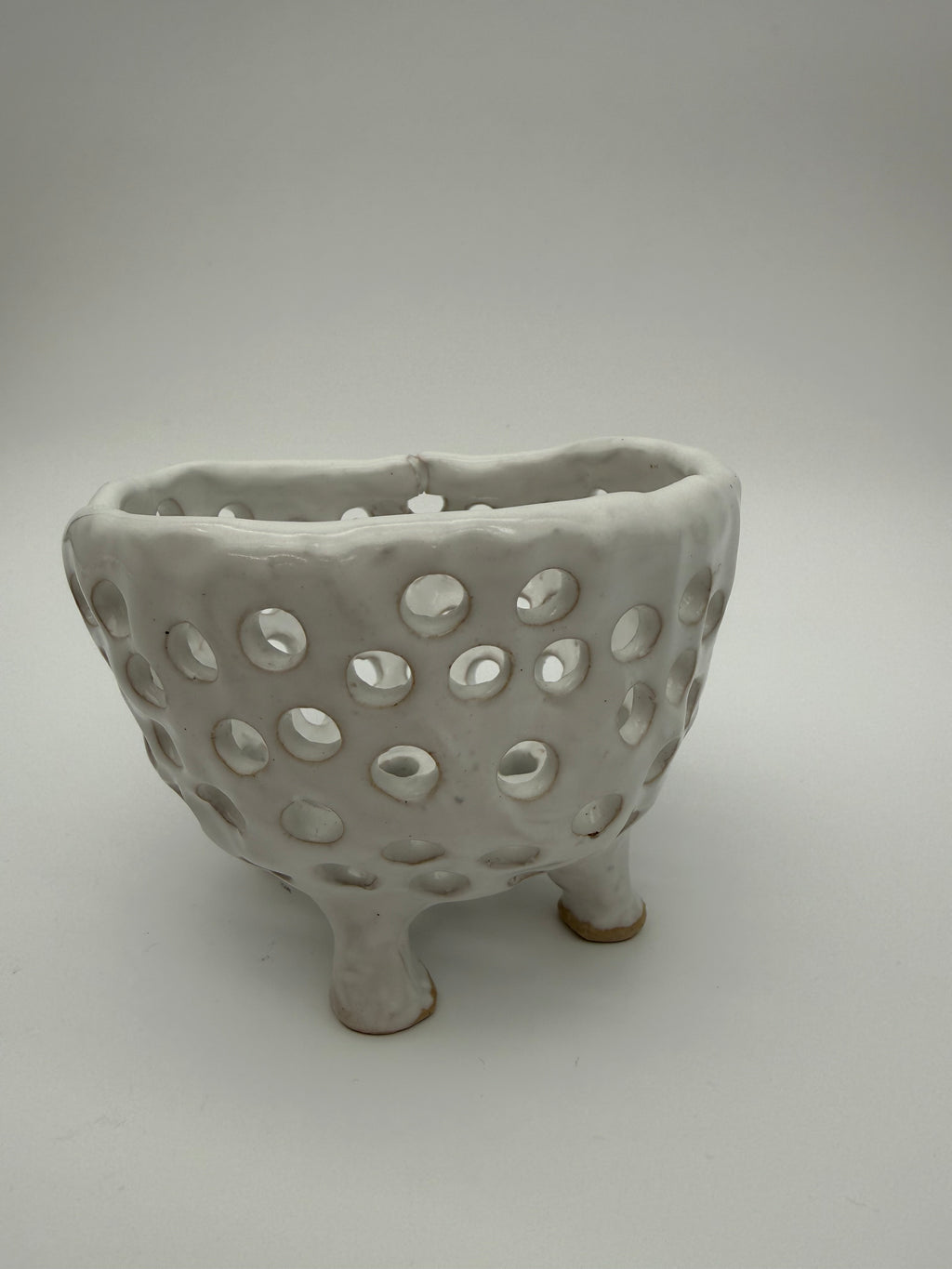 Ceramic colander