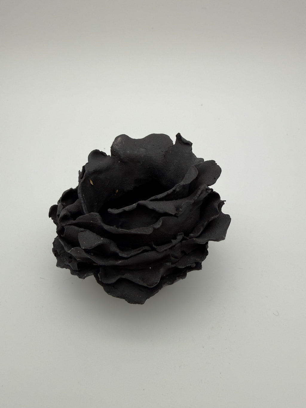Dinner candle holders in black matte ceramic or white shiny glaze